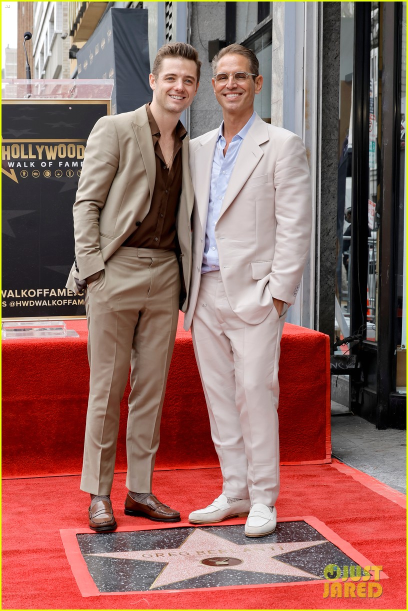Grant Gustin Helps Honor 'The Flash' Creator & Producer Greg Berlanti With Star On Walk of Fame