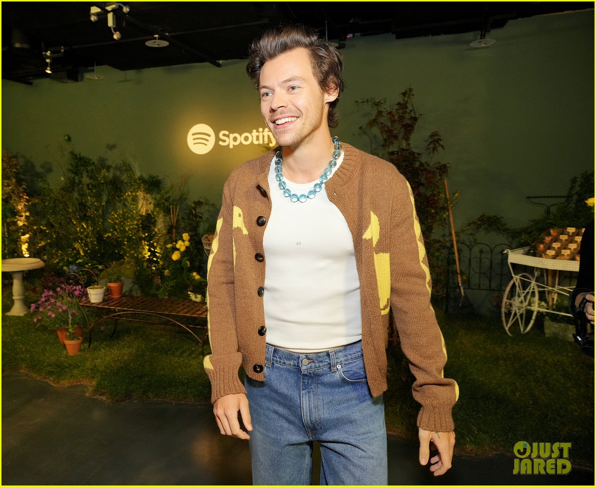 Harry Styles Makes Surprise Appearance at Spotify Event Ahead of Album Release!