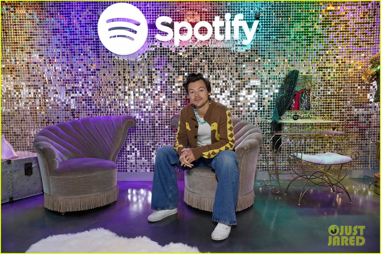 Harry Styles Makes Surprise Appearance at Spotify Event Ahead of Album Release!