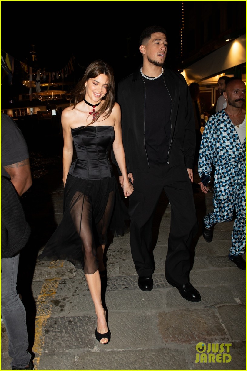 Kendall Jenner's Boyfriend Devin Booker Joins Her at Kourtney's Pre-Wedding Dinner with Kylie Jenner