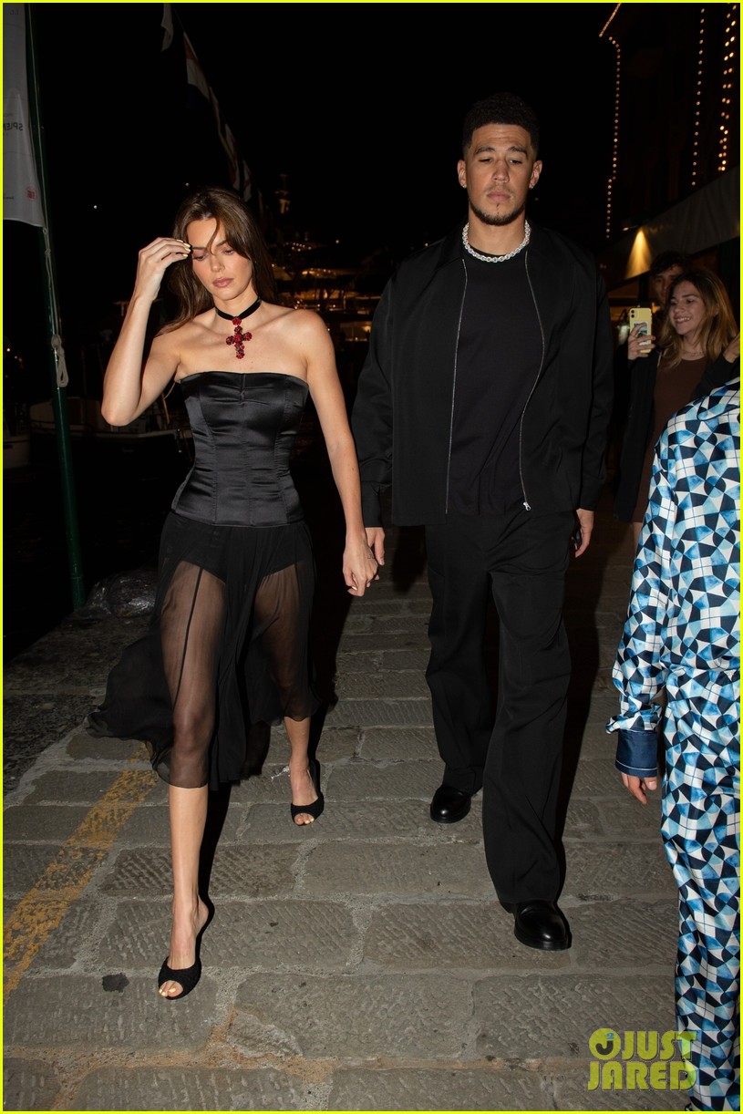 Kendall Jenner's Boyfriend Devin Booker Joins Her at Kourtney's Pre-Wedding Dinner with Kylie Jenner