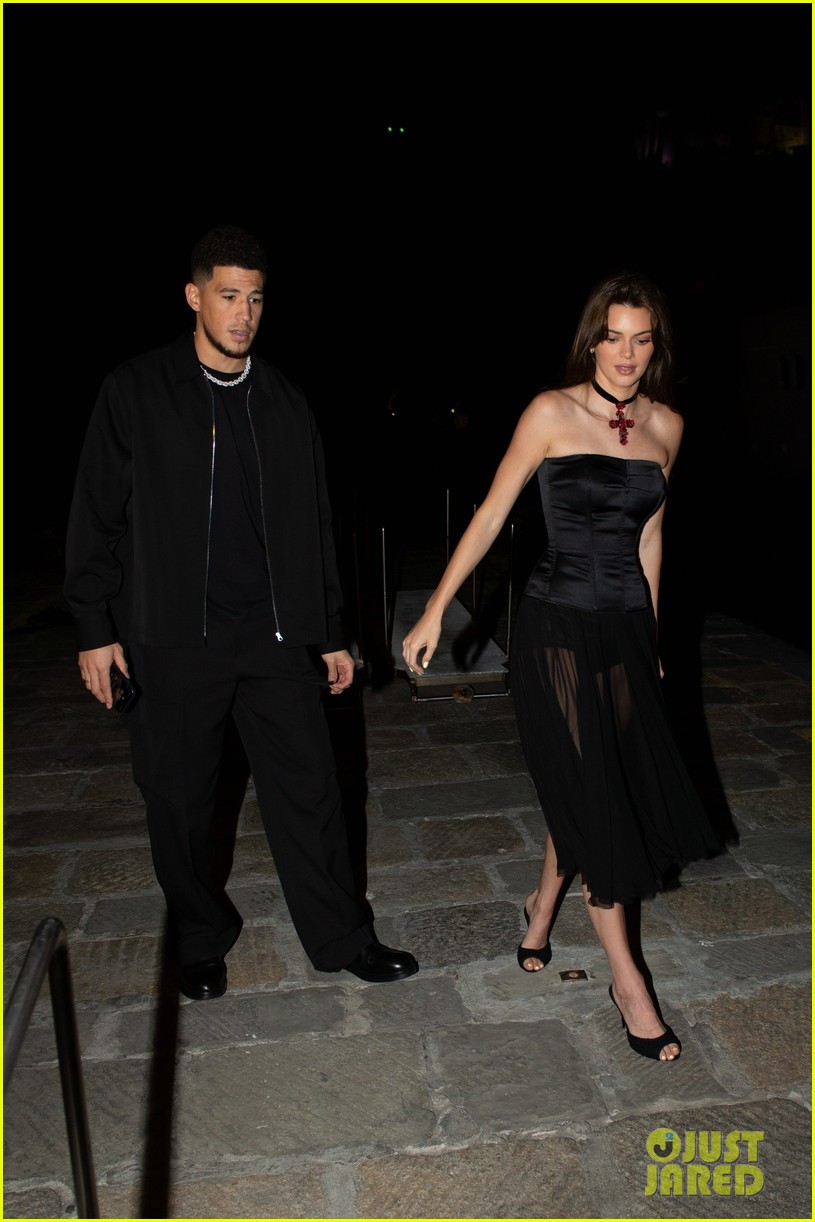 Kendall Jenner's Boyfriend Devin Booker Joins Her at Kourtney's Pre-Wedding Dinner with Kylie Jenner