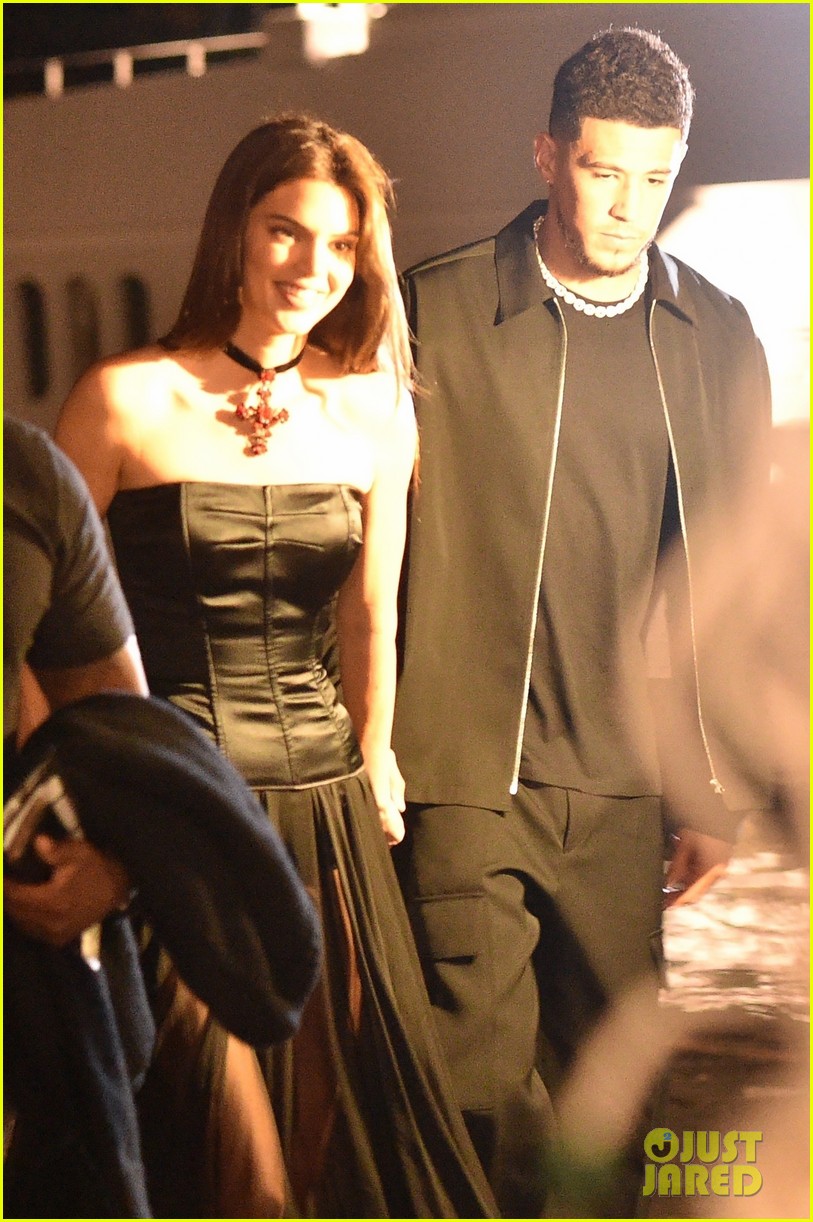 Kendall Jenner's Boyfriend Devin Booker Joins Her at Kourtney's Pre-Wedding Dinner with Kylie Jenner