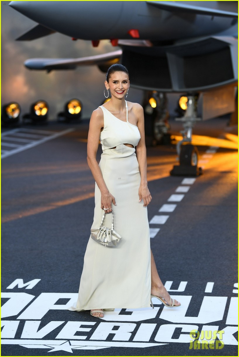Nina Dobrev & Shaun White Look So In Love at 'Top Gun: Maverick' Premiere in London! 