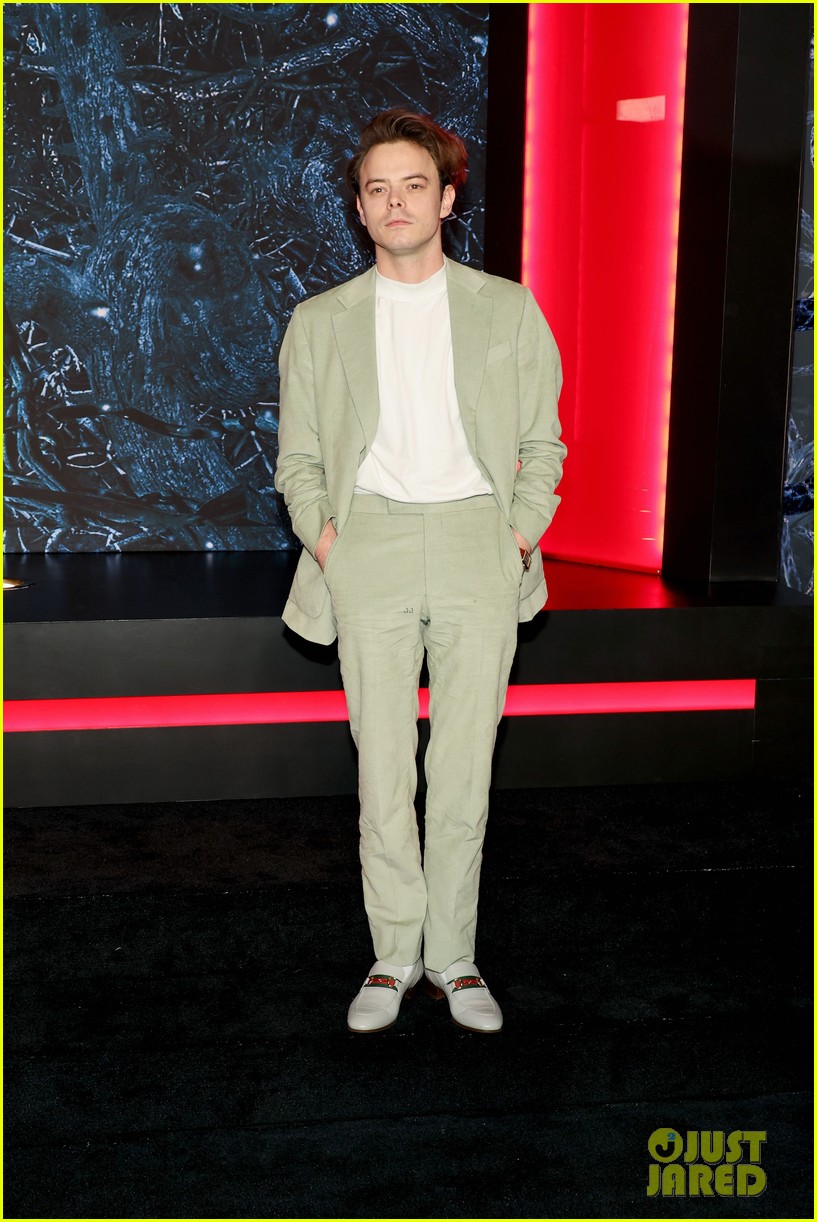 Millie Bobby Brown Joins Noah Schnapp & Finn Wolfhard at 'Stranger Things' Season 4 Premiere