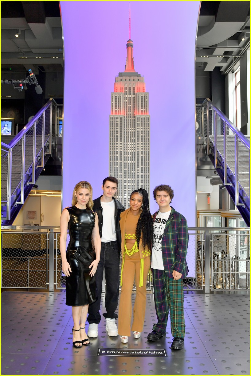 'Stranger Things' Stars Light Up Empire State Building Ahead of Season 4 Premiere