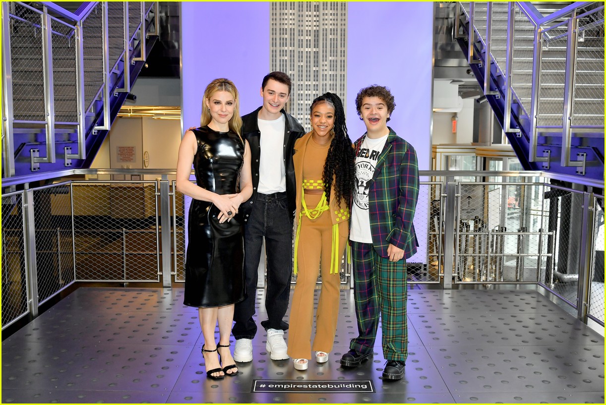 'Stranger Things' Stars Light Up Empire State Building Ahead of Season 4 Premiere