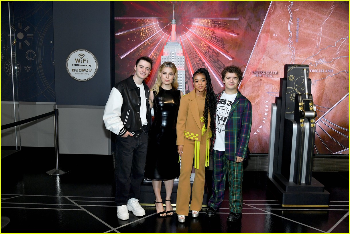 'Stranger Things' Stars Light Up Empire State Building Ahead of Season 4 Premiere