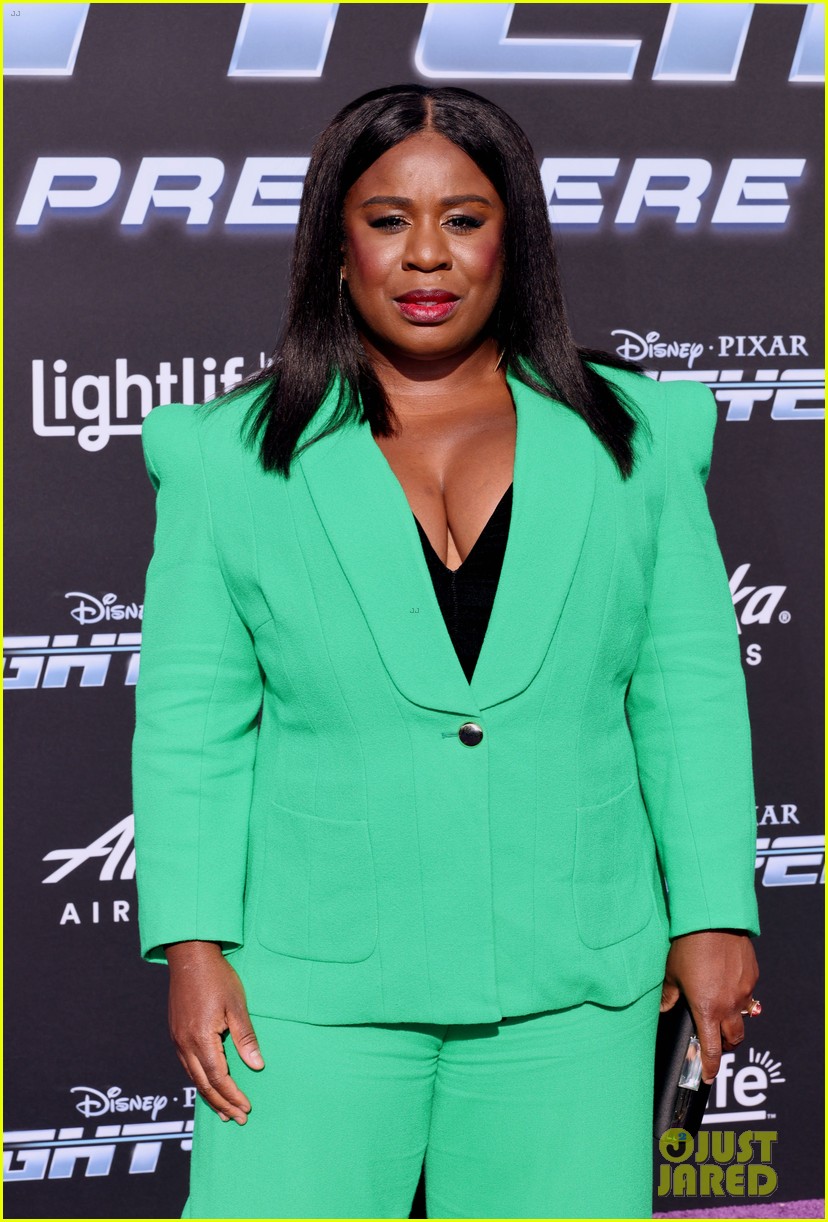 Keke Palmer Wears Bright Green Eyeliner to 'Lightyear' Premiere with Chris Evans & More!
