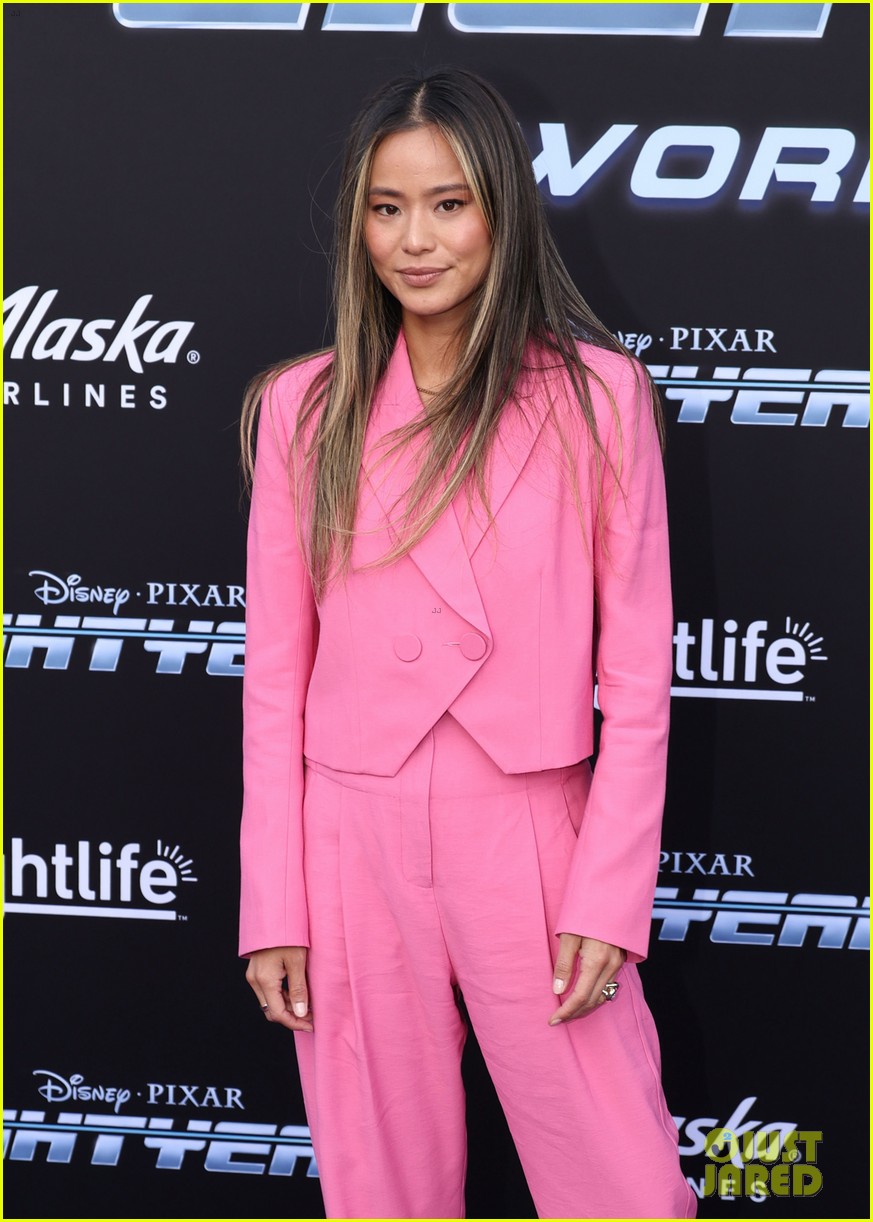 Keke Palmer Wears Bright Green Eyeliner to 'Lightyear' Premiere with Chris Evans & More!