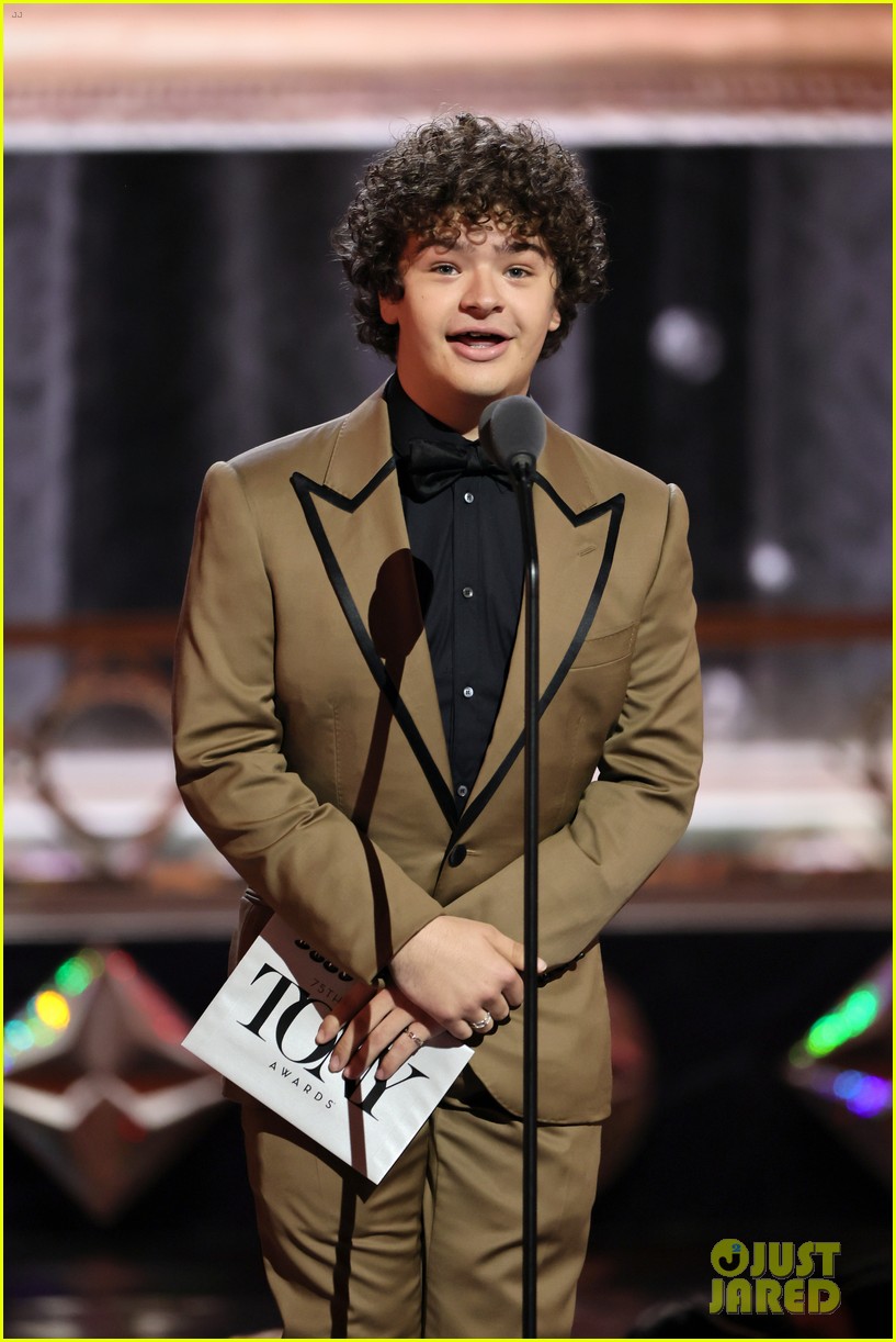 Gaten Matarazzo Brings Girlfriend Elizabeth Yu to Tony Awards 2022