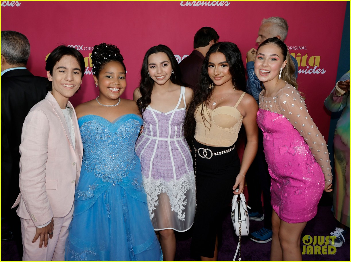 Olivia Gonclaves Looks Like a Princess at 'Gordita Chronicles' Premiere with Savannah Nicole Ruiz & More