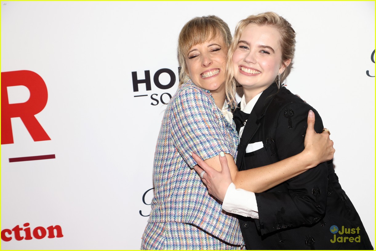 Angourie Rice Suits Up for 'Honor Society' Premiere with Armani Jackson & More