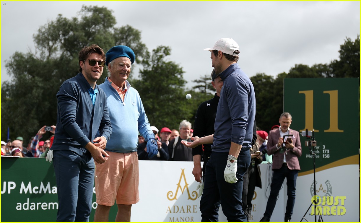 Niall Horan Plays in Golf Tournament with Buddy Jamie Dornan