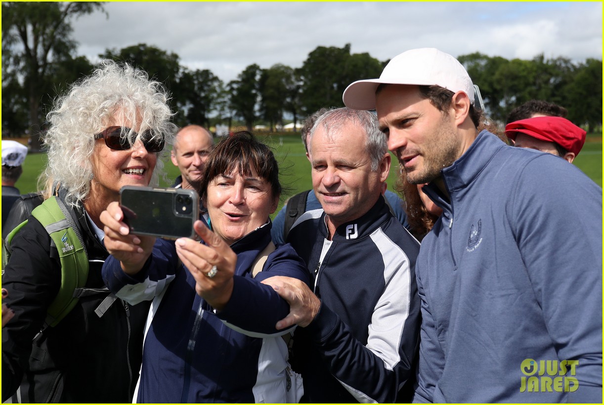 Niall Horan Plays in Golf Tournament with Buddy Jamie Dornan