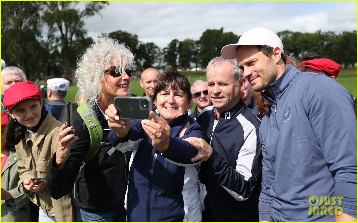 Niall Horan Plays in Golf Tournament with Buddy Jamie Dornan