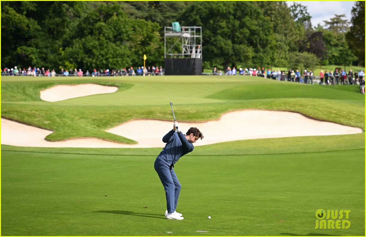 Niall Horan Plays in Golf Tournament with Buddy Jamie Dornan