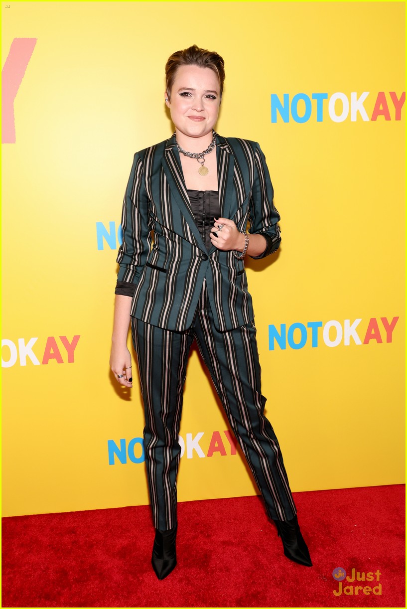 Dylan O'Brien Wears Hot Pink Suit to 'Not Okay' Premiere with Zoey Deutch