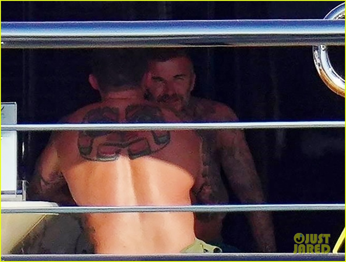 Gigi Hadid Vacations with the Beckham Family in St. Tropez (Photos)