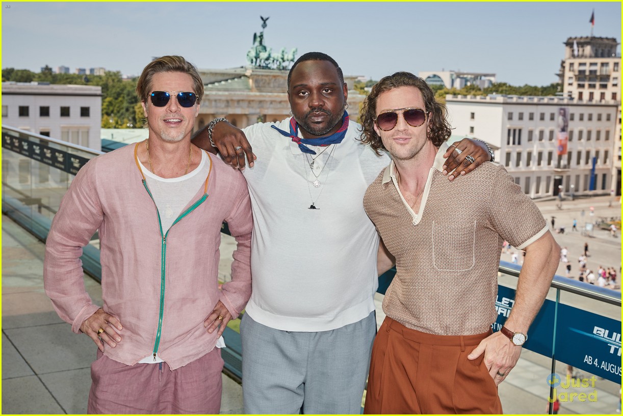 Joey King Brings 'Bullet Train' to Berlin with Co-Stars In Next Stop on Press Tour
