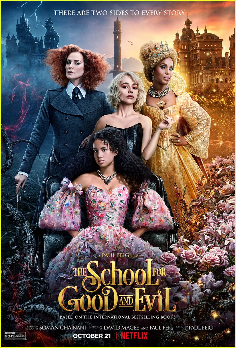 Sofia Wylie & Sophia Anne Caruso's 'School for Good & Evil' Gets New Poster & Premiere Date