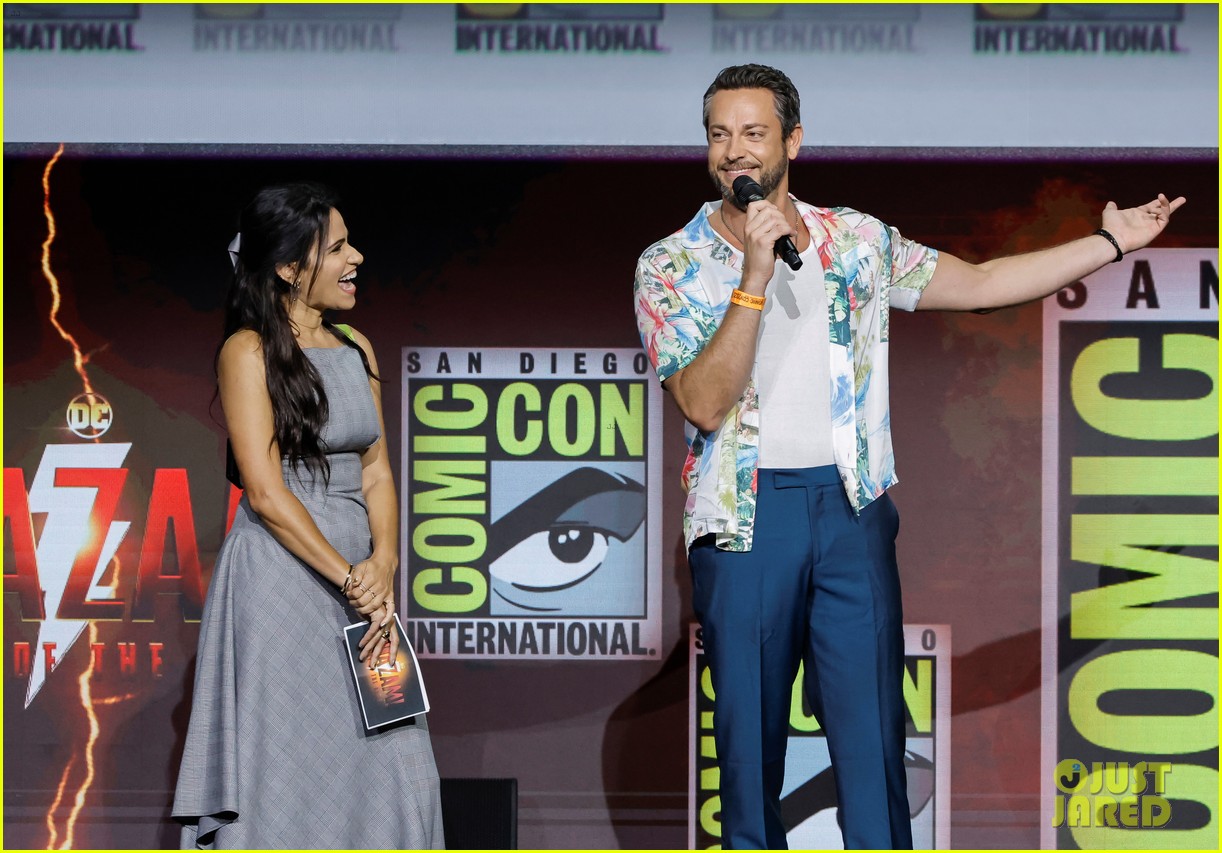 Asher Angel & Jack Dylan Grazer Bring 'Shazam 2' to Comic-Con 2022!