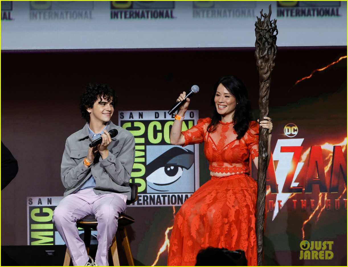 Asher Angel & Jack Dylan Grazer Bring 'Shazam 2' to Comic-Con 2022!