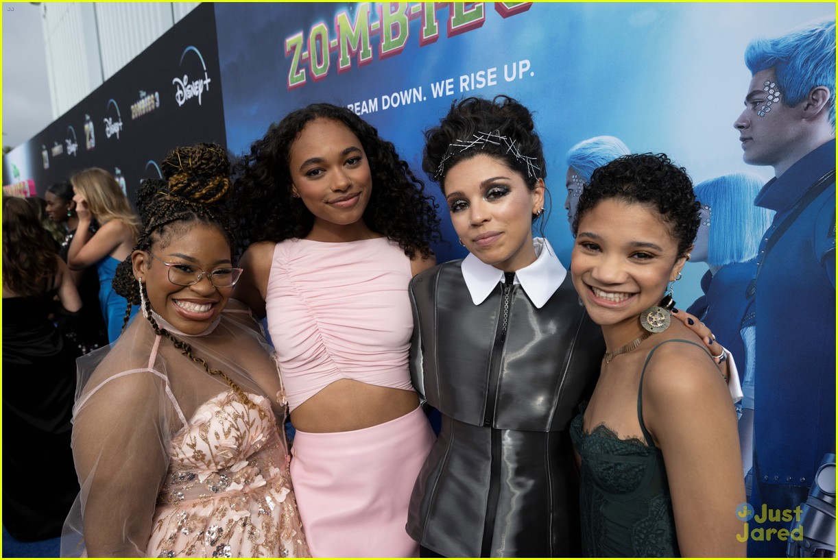 Milo Manheim, Meg Donnelly & More Attend 'Zombies 3' Weekend Premiere