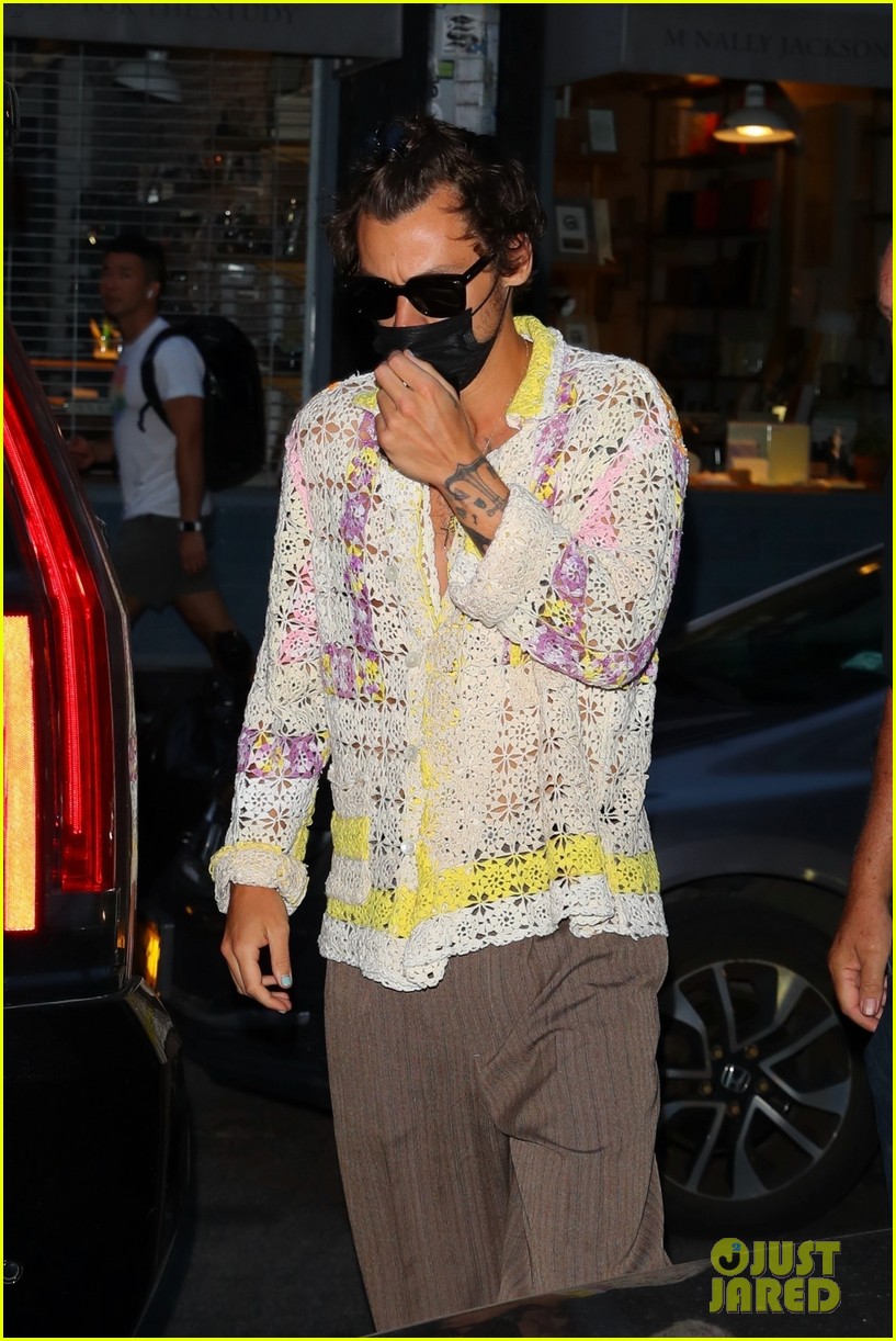Harry Styles & Girlfriend Olivia Wilde Step Out for Pizza in NYC