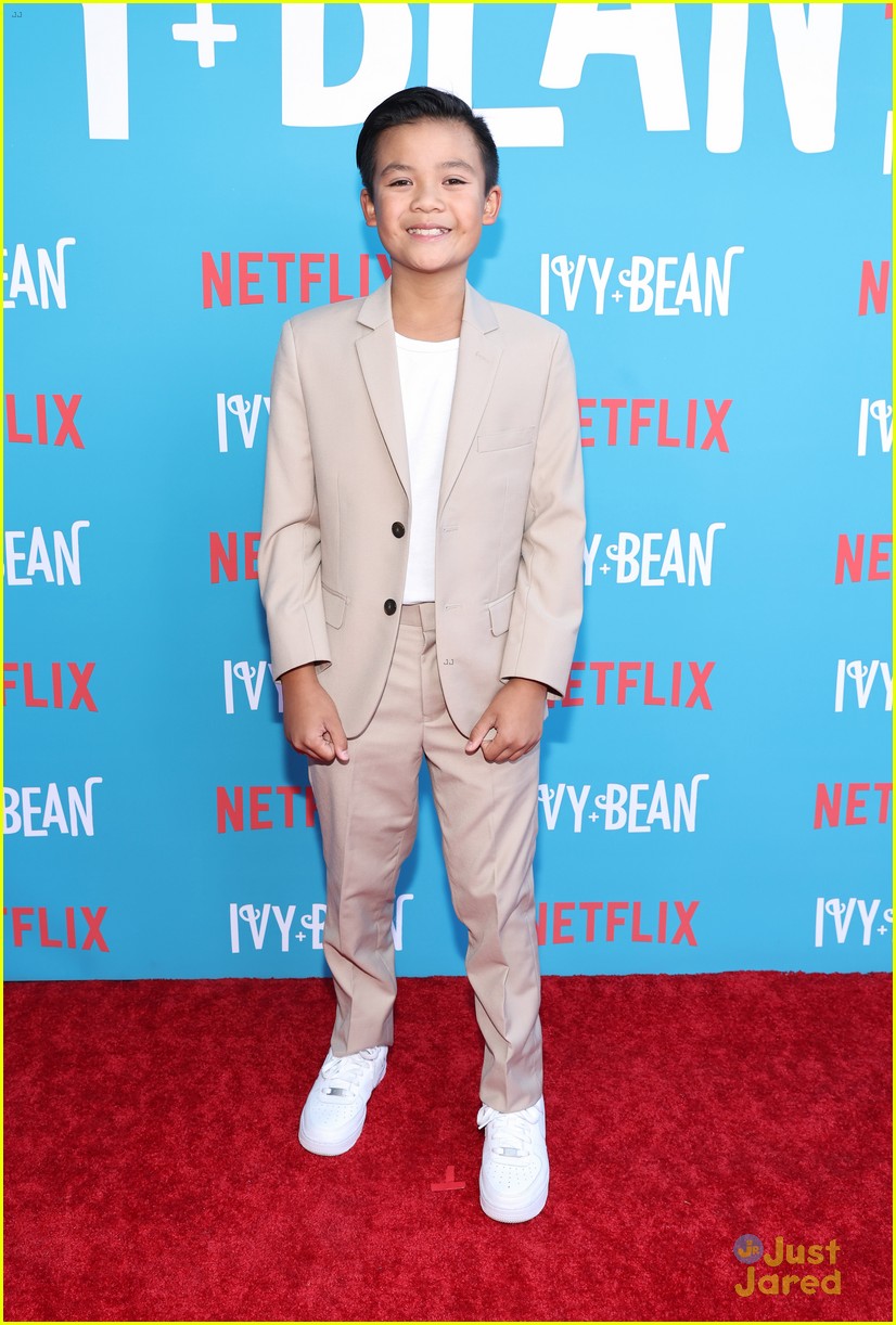 Keslee Blalock Brings Cardboard Cutout of Madison Skye Validum to 'Ivy + Bean' Premiere