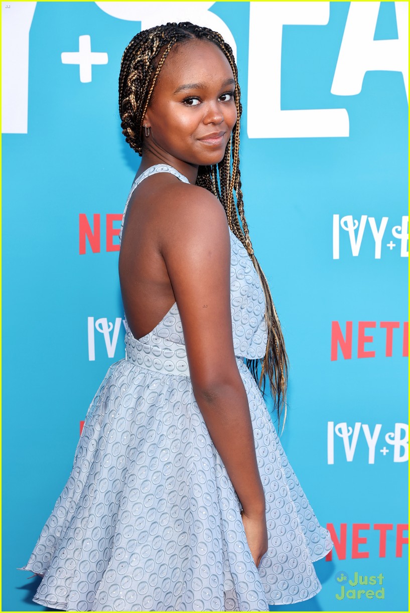 Keslee Blalock Brings Cardboard Cutout of Madison Skye Validum to 'Ivy + Bean' Premiere
