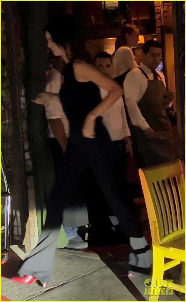 Kylie Jenner Grabs Dinner with Kendall & Fai Khadra (Photos)