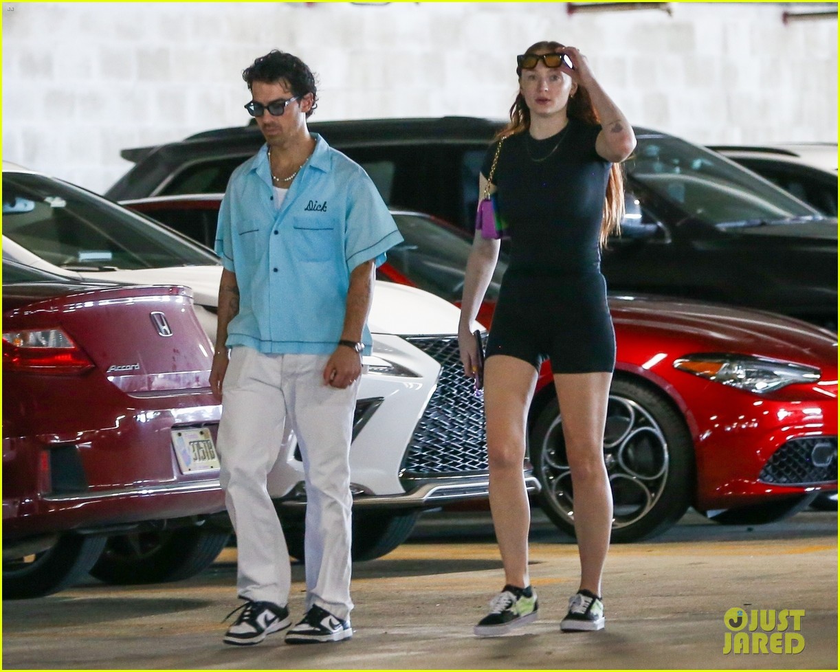 Joe Jonas & Sophie Turner Spend the Day Shopping Together in Miami