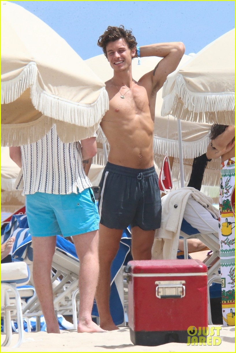 Shawn Mendes Spotted at the Beach in Miami - See the New Shirtless Photos!