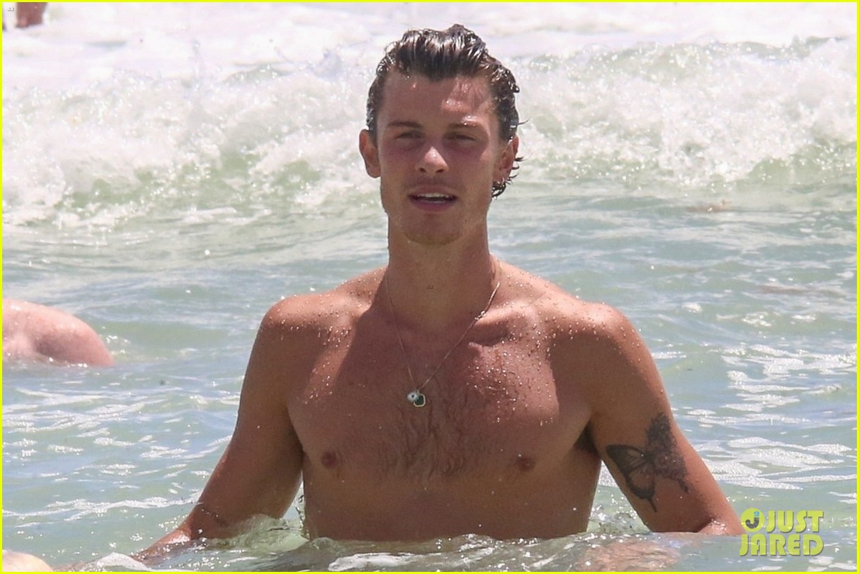 Shawn Mendes Spotted at the Beach in Miami - See the New Shirtless Photos!