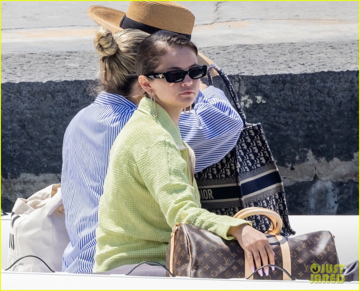 Selena Gomez Wears Lime Green For Her Latest Italian Outing