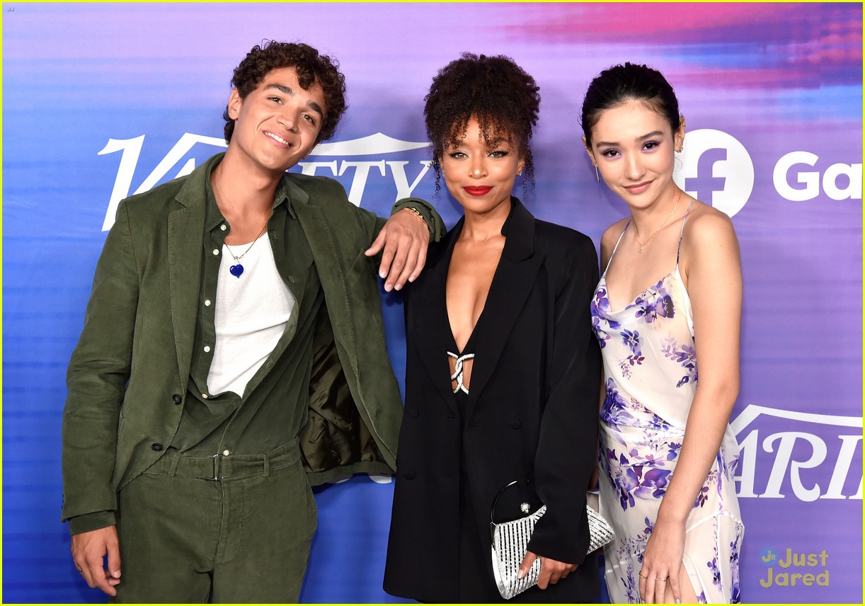Summer I Turned Pretty's David Iacono, Summer Madison & Minnie Mills Attend Variety's Young Hollywood Event