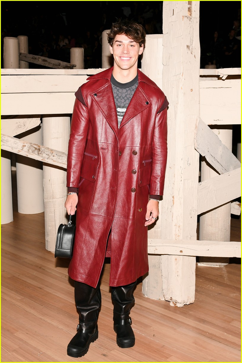 'XO, Kitty' Stars Anna Cathcart & Anthony Keyvan Attend Coach Fashion Show