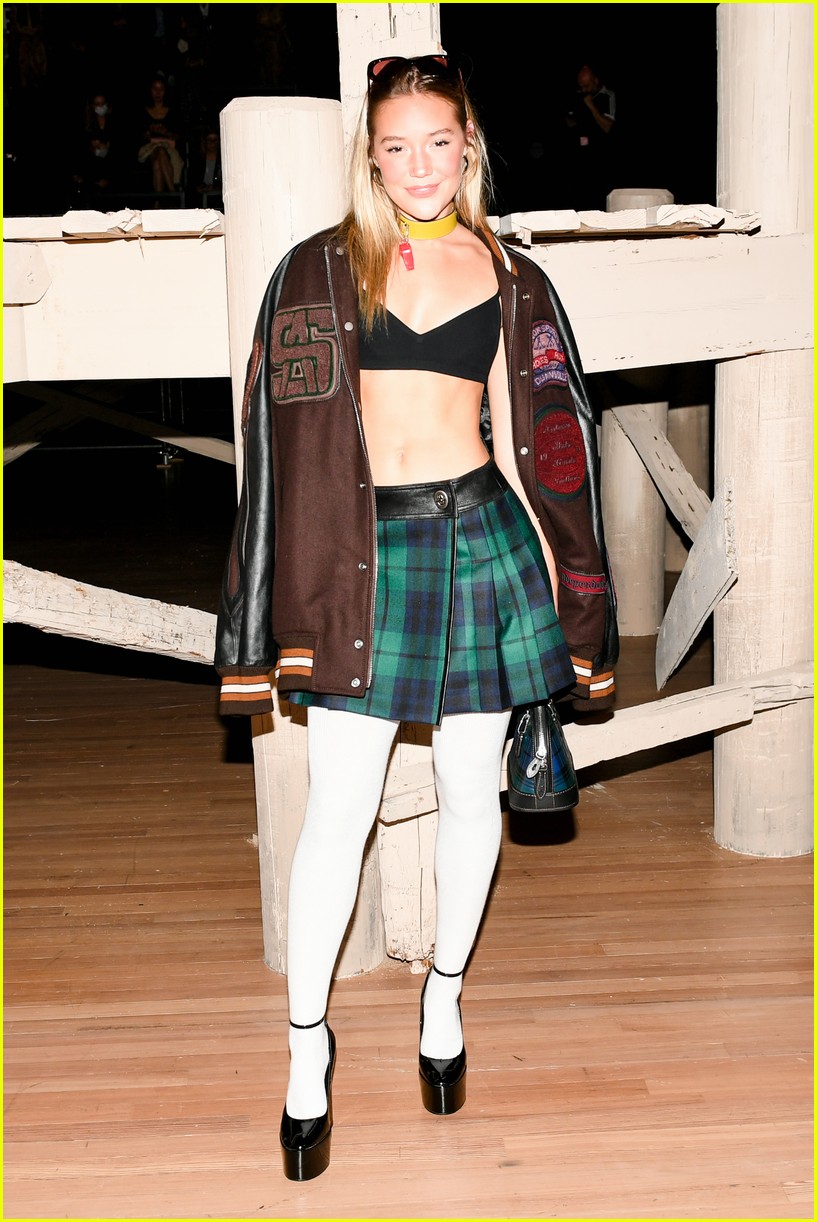 'XO, Kitty' Stars Anna Cathcart & Anthony Keyvan Attend Coach Fashion Show