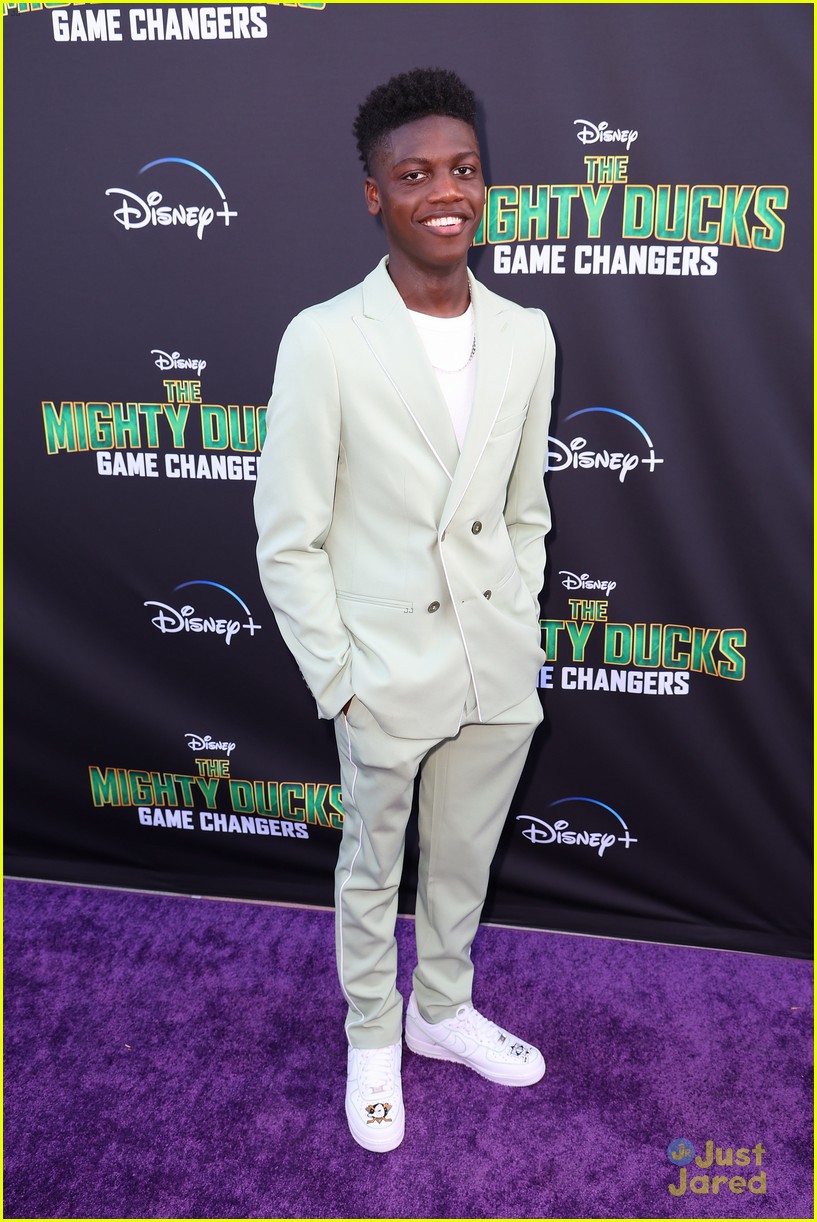 Brady Noon, Luke Islam, Sway Bhatia & More Premiere 'The Mighty Ducks: Game Changers' Season 2 at Hockey Game
