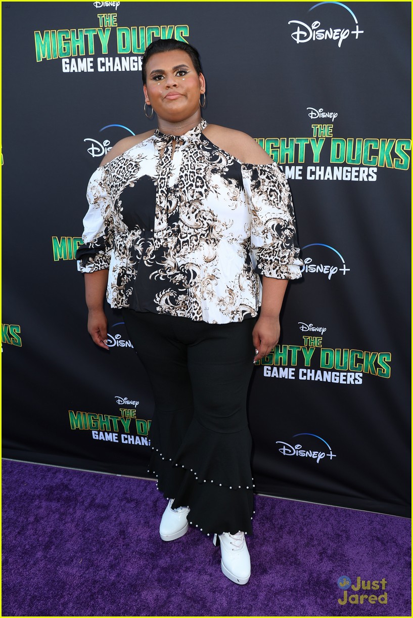 Brady Noon, Luke Islam, Sway Bhatia & More Premiere 'The Mighty Ducks: Game Changers' Season 2 at Hockey Game