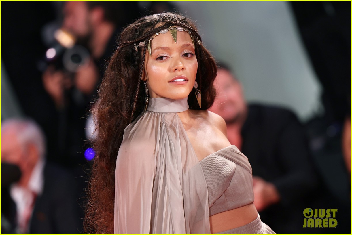 Quintessa Swindell Wows in Multiple Looks for 'Master Gardener' Press in Venice