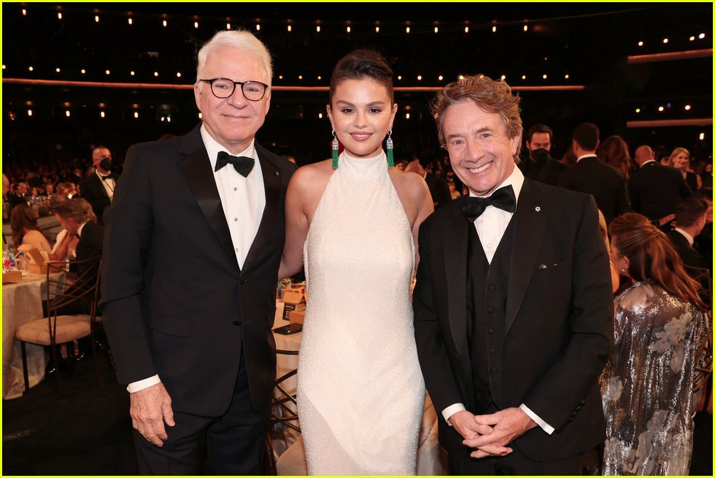 Selena Gomez Skips Emmys Red Carpet, Joins Steve Martin & Martin Short On Stage to Present