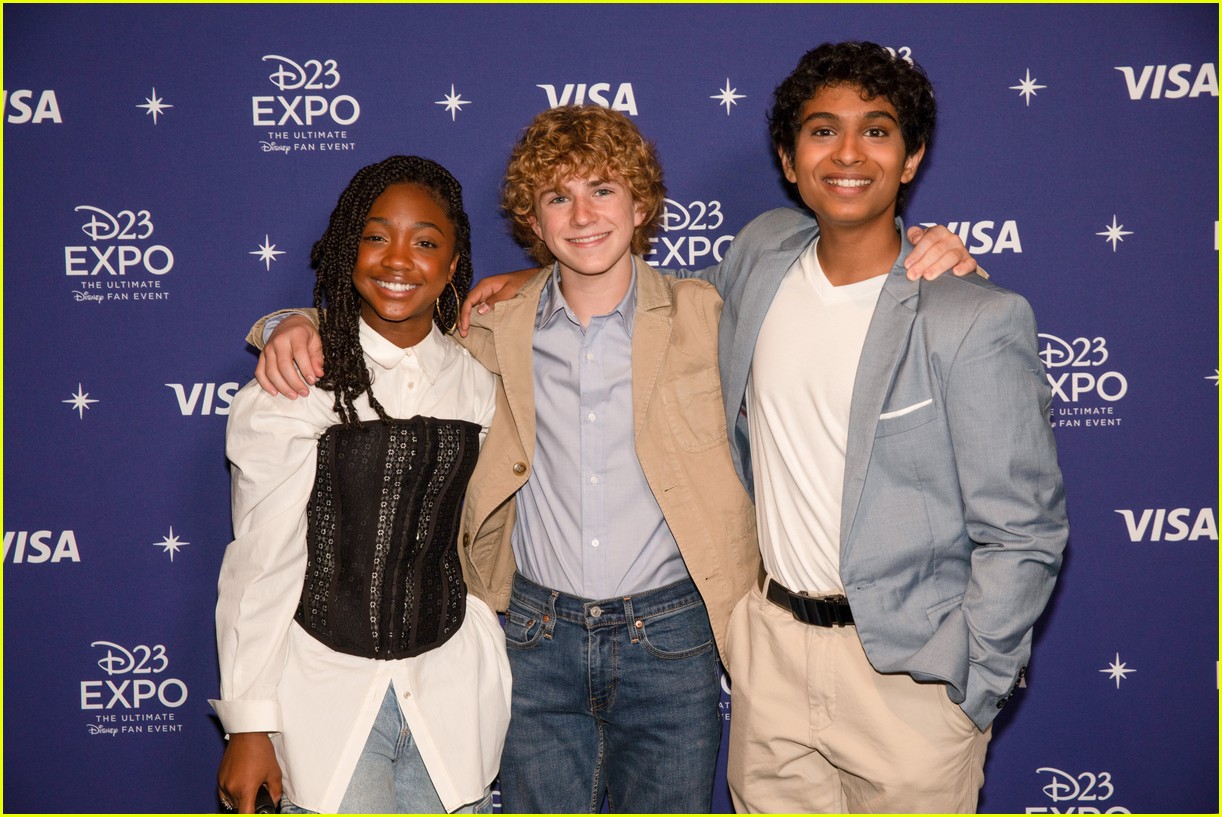 'Percy Jackson & The Olympians' Cast Reveal First Look Teaser at D23 Expo - Watch Now!