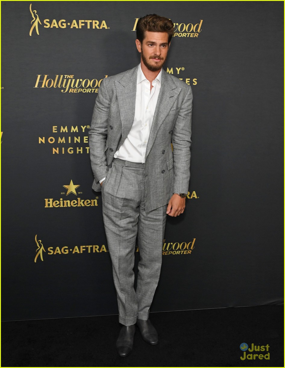Rachel Zegler, Andrew Garfield & Kaitlyn Dever Attend THR Emmys Party