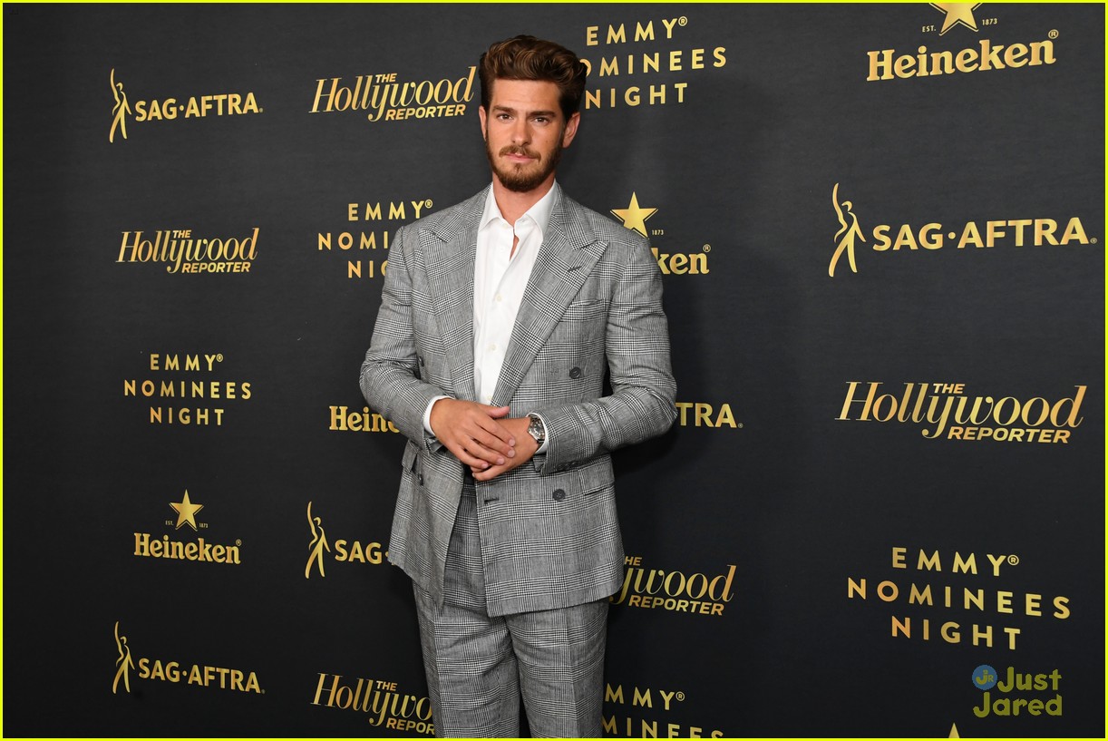 Rachel Zegler, Andrew Garfield & Kaitlyn Dever Attend THR Emmys Party