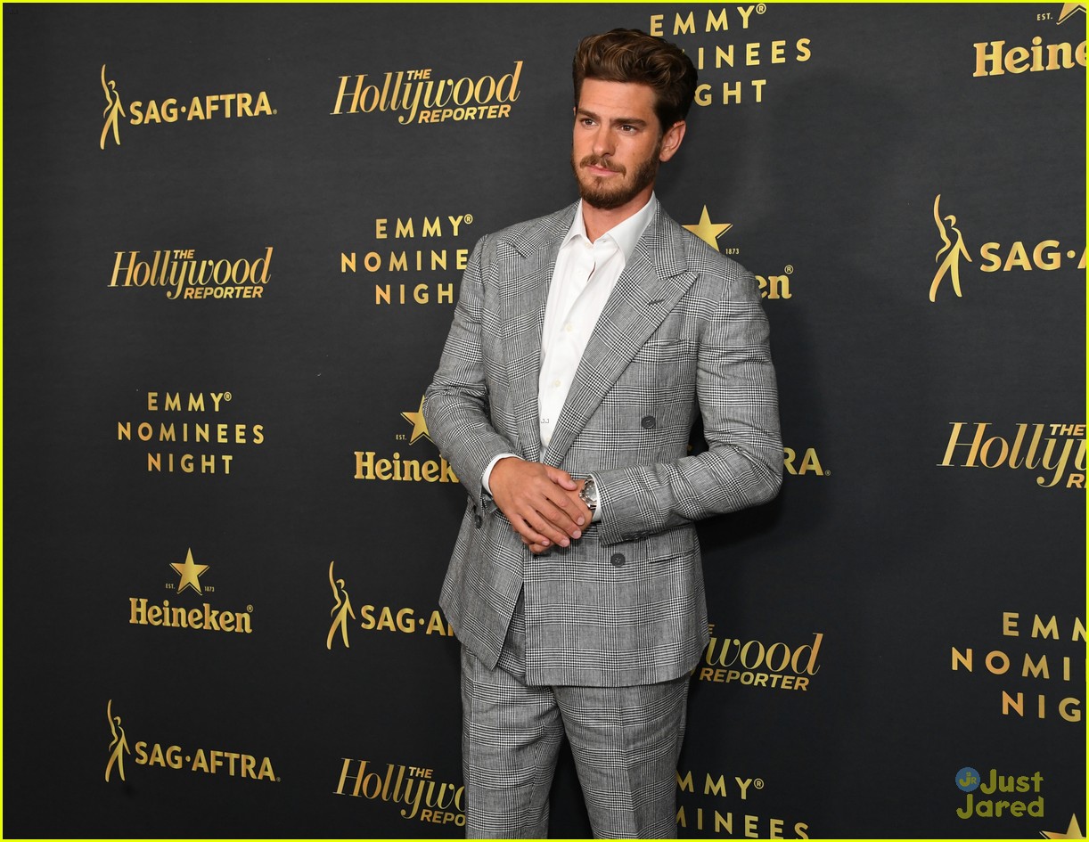 Rachel Zegler, Andrew Garfield & Kaitlyn Dever Attend THR Emmys Party