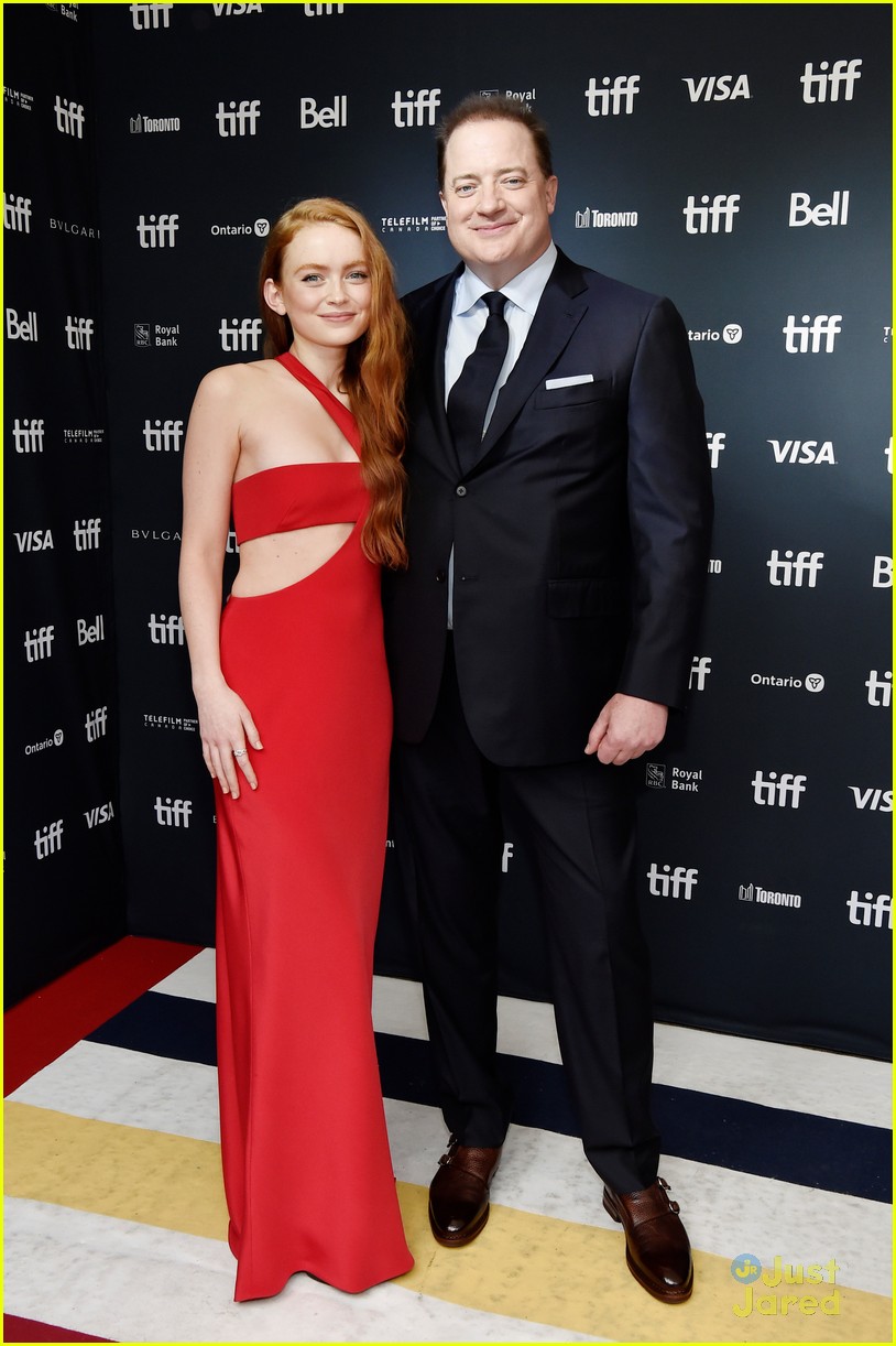 Sadie Sink Shares Sweet Moment with Brendan Fraser at 'The Whale' Toronto Film Festival Premiere