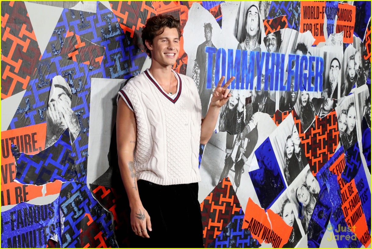 Shawn Mendes & Tate McRae Attend Tommy Hilfiger Show at New York Fashion Week
