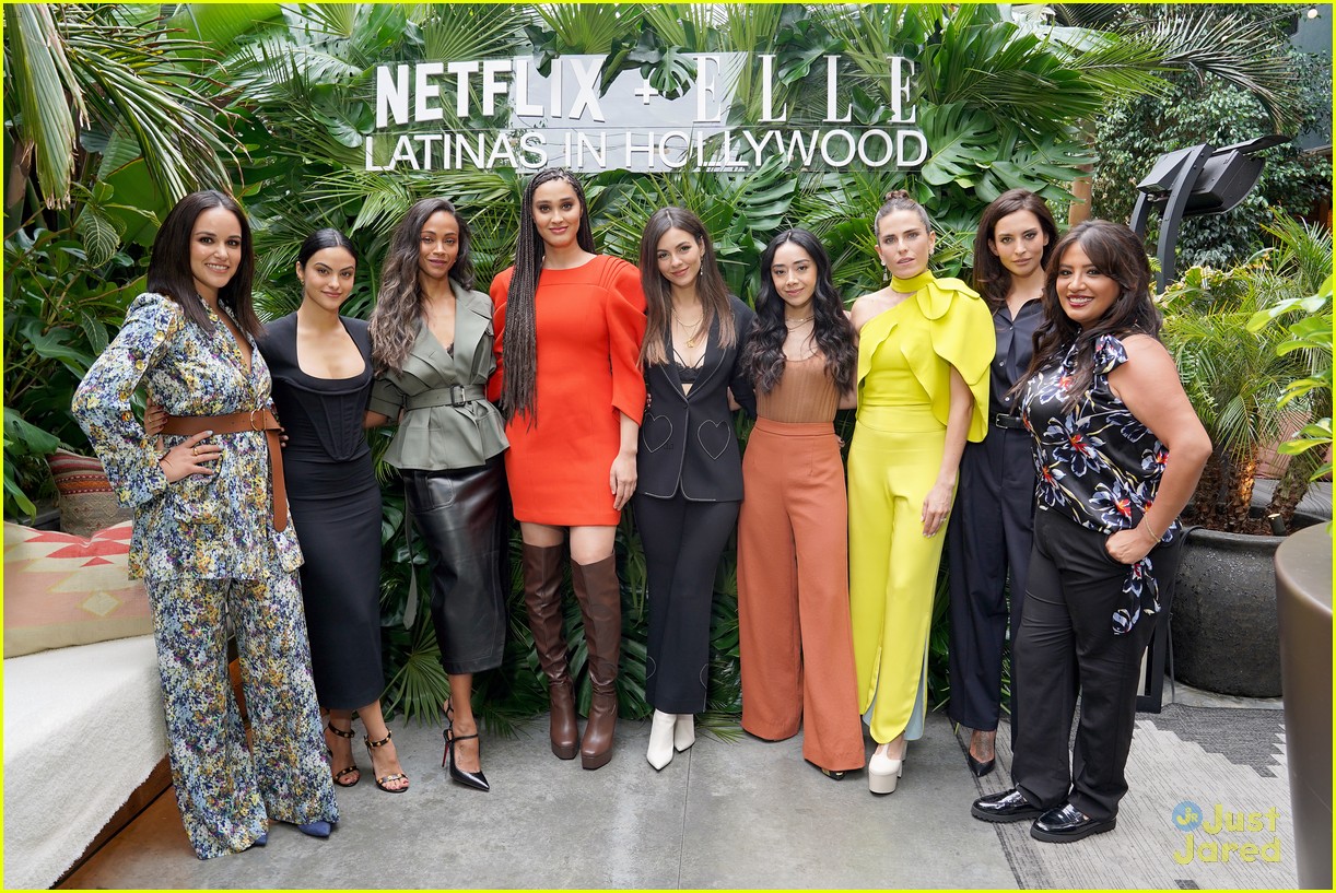 Camila Mendes & Victoria Justice Meet Up at 'Latinas In Hollywood' Celebration Event